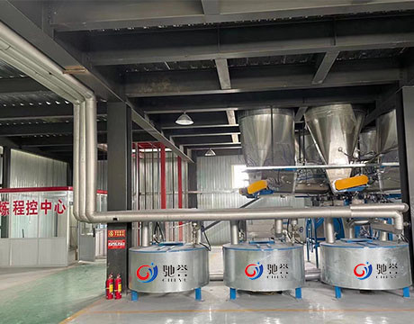 ゴム製生産ラインのための自動投薬の混合システム