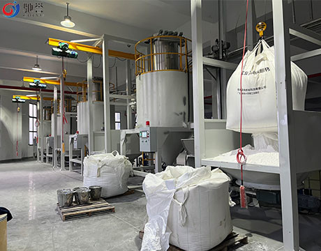 木製のプラスチック生産ラインのための自動供給の空気運搬システム