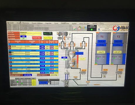 システム ゴム製混合機械Banburyのミキサーの重量を量り、投薬するカーボン ブラックの液体オイル